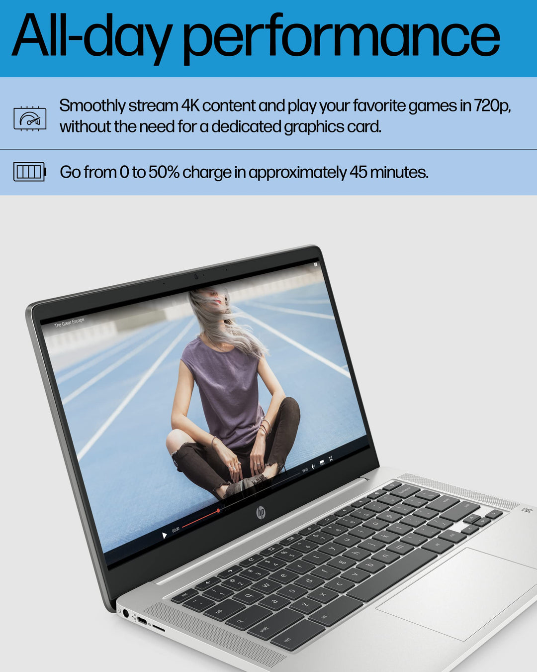 HP Chromebook 14 Laptop 2022