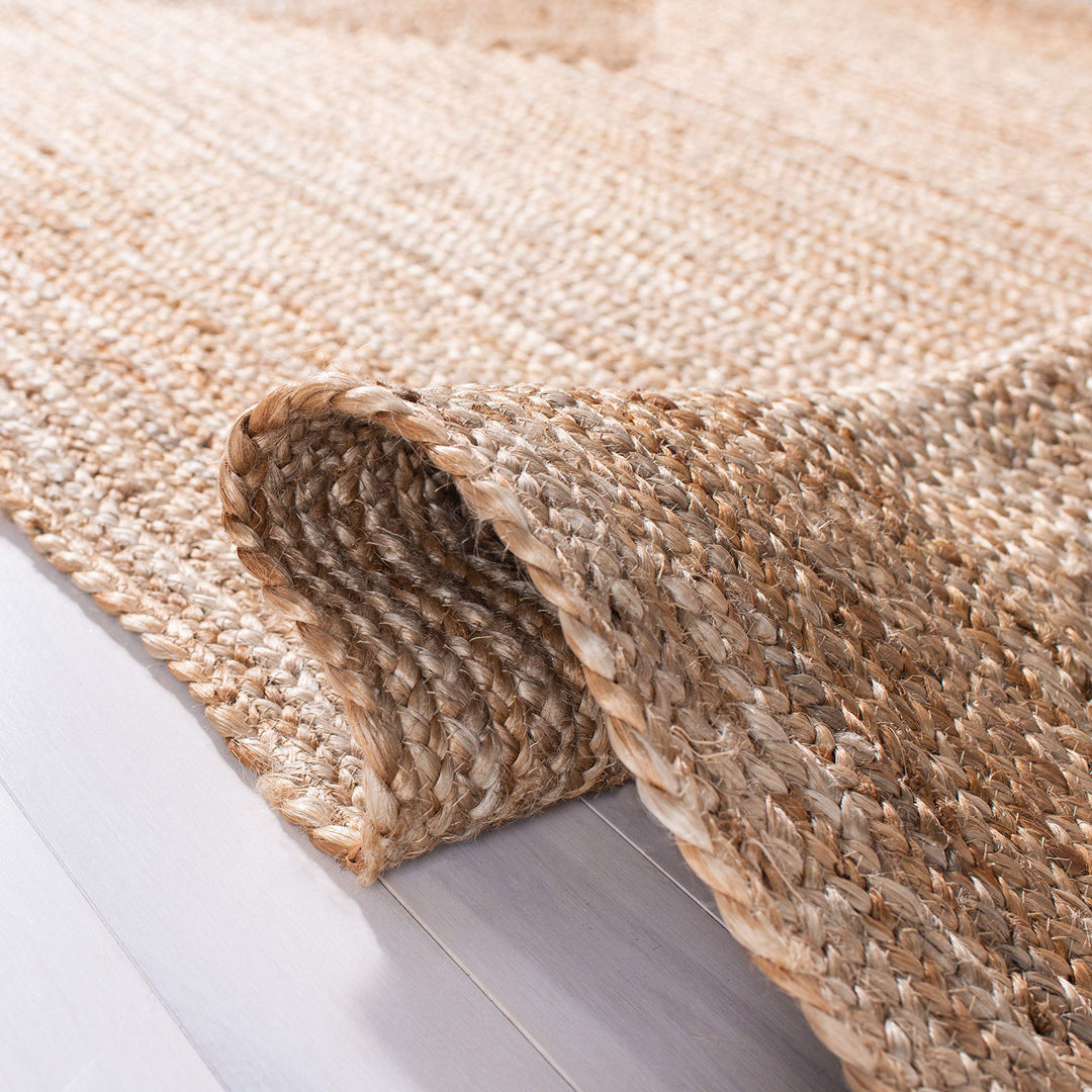 SAFAVIEH Cape Cod Collection Area Rug - 8' x 10', Natural, Handmade Flat Weave Jute, Ideal for High Traffic Areas in Living Room, Bedroom (CAP252A) 