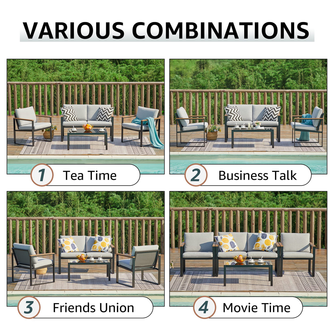 NATURAL EXPRESSIONS Patio Furniture Set