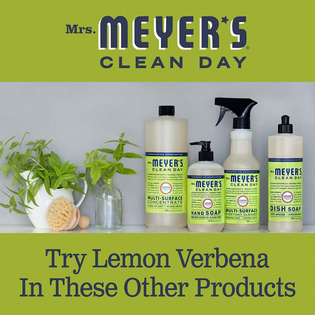 MRS. MEYER'S CLEAN DAY All-Purpose Cleaner Spray, Cruelty Free Formula, Lemon Verbena, 16 fl. oz - Pack of 3