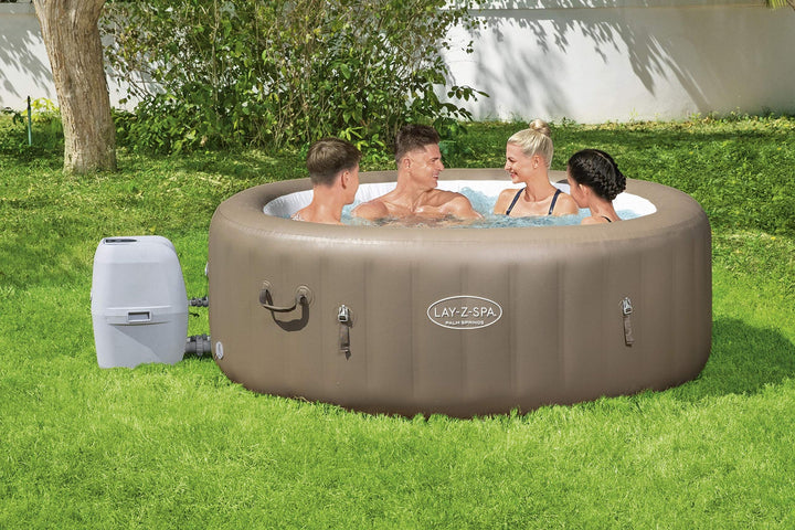 Lay-Z-Spa Palm Springs Inflatable Portable Hot Tub Spa, 4-6 Person Bestway