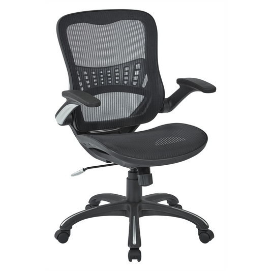 Work Smart Mesh Office Chair - Black