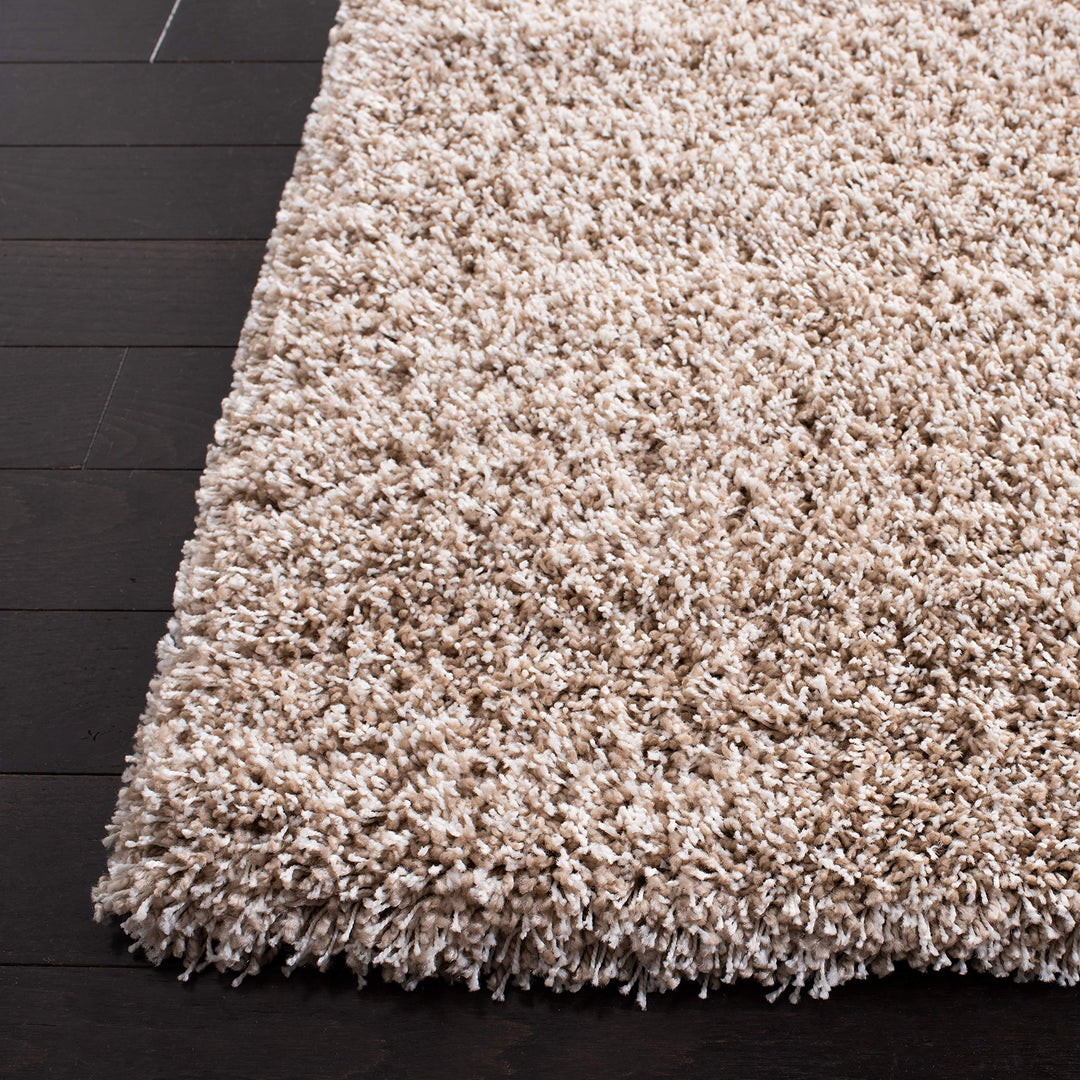 SAFAVIEH California Shag Collection Area Rug - 8' x 10', Beige, Non-Shedding & Easy Care, 2-inch Thick Ideal for High Traffic Areas in Living Room, Bedroom (SG151-1313) 