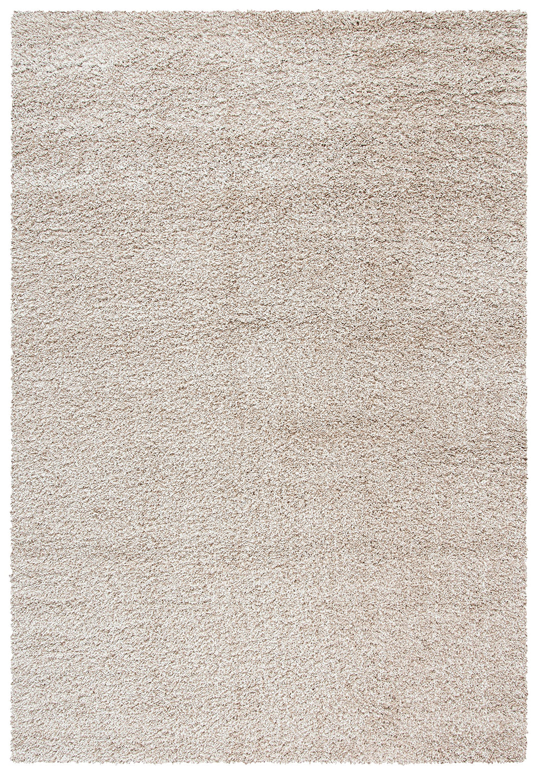 SAFAVIEH California Shag Collection Area Rug - 8' x 10', Beige, Non-Shedding & Easy Care, 2-inch Thick Ideal for High Traffic Areas in Living Room, Bedroom (SG151-1313) 