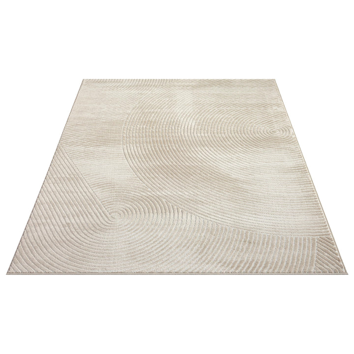 Abani Neutral Beige Area Rug | 8&
