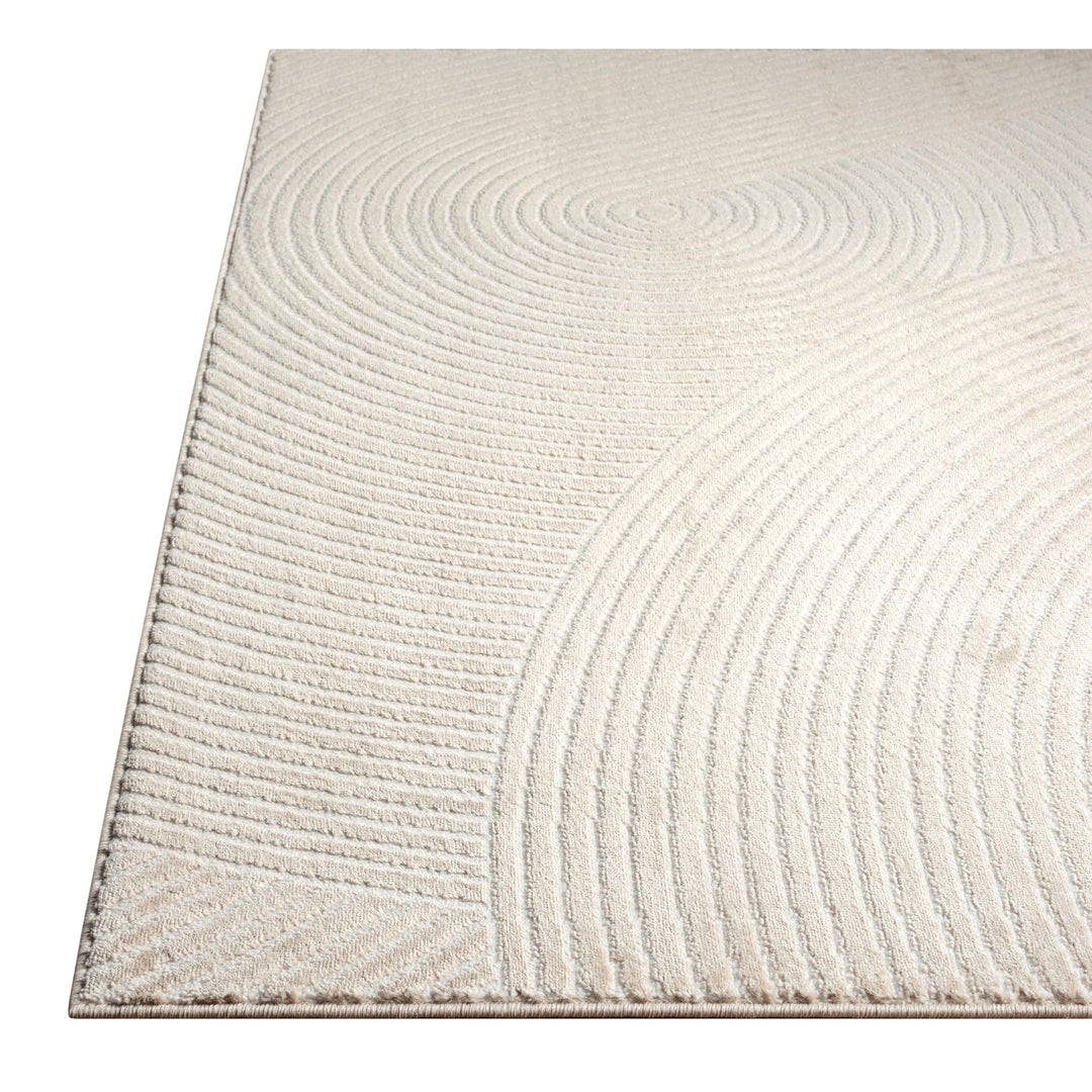Abani Neutral Beige Area Rug | 8&