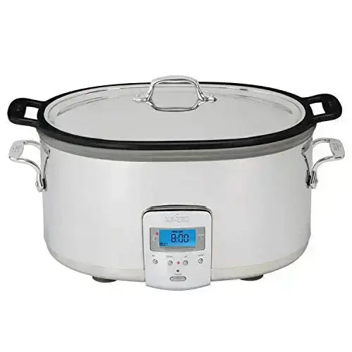 All-Clad Slow Cooker, 7 Quart - Silver
