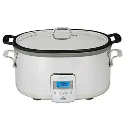 All-Clad Slow Cooker, 7 Quart - Silver