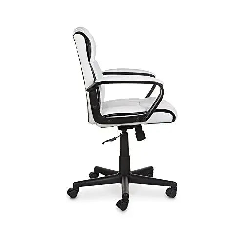 Basics Padded Office Desk Chair with Armrests, Adjustable Height/Tilt,  360-Degree Swivel, 275 Pound Capacity, 24 x 24.2 x - AliExpress