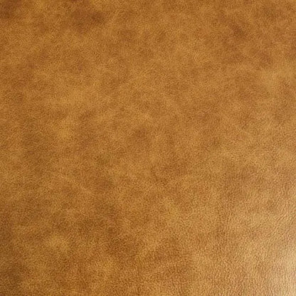 Amazon Brand  Rivet Ava Mid-Century Modern Leather Ottoman Bench - Caramel Rivet