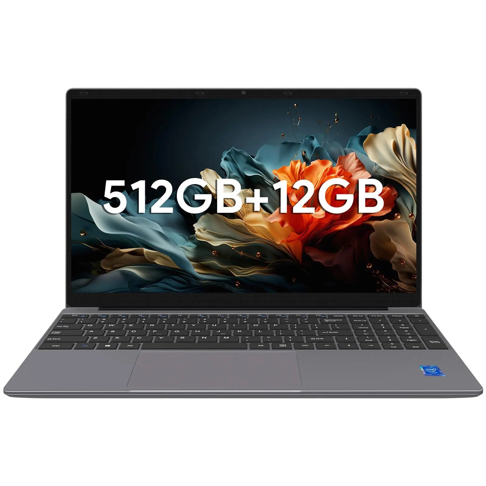 ApoloSign Laptop, 12GB RAM, 512GB SSD, Expandable 1TB, High-Speed Performance, 15.6" Full HD Display 