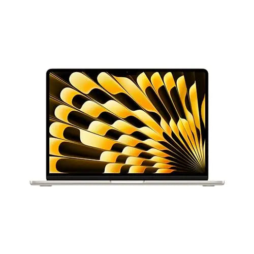 Apple 2024 MacBook Air Laptop, M3 chip, 13.6” Liquid Retina Display, 8GB Unified Memory, 256GB SSD Storage - Starlight 