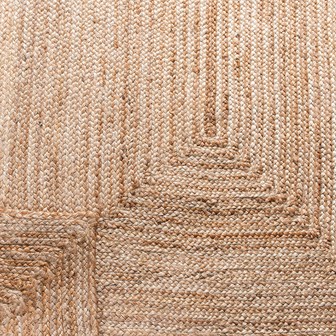 SAFAVIEH Cape Cod Collection Area Rug - 8' x 10', Natural, Handmade Flat Weave Jute, Ideal for High Traffic Areas in Living Room, Bedroom (CAP252A) 