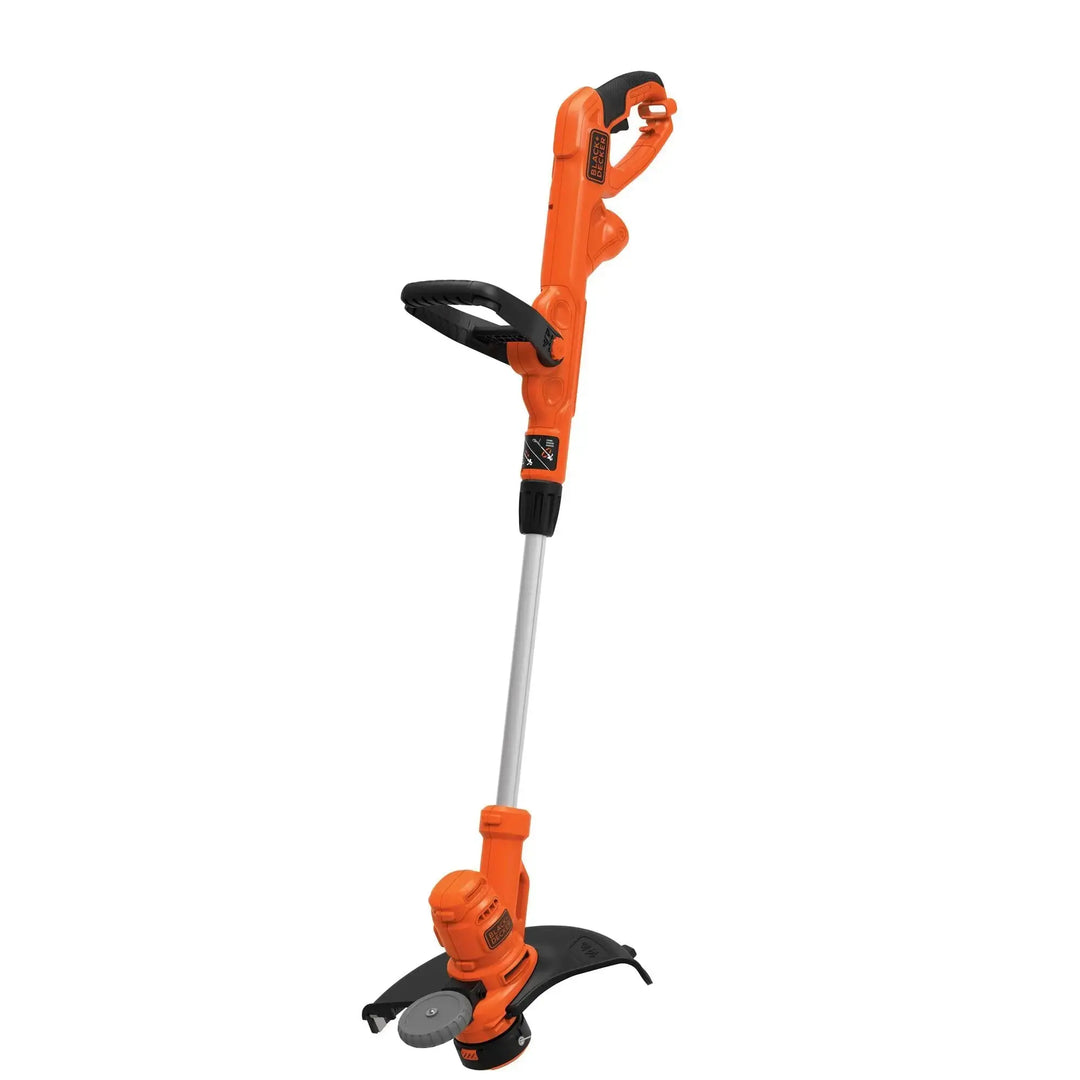 BLACK+DECKER Weed Wacker with Auto Feed, 14-Inch 2 in 1 String Trimmer Lawn Edger, Powerful 6.5-Amp Lightweight Electric Weed Eater (BESTA510) 
