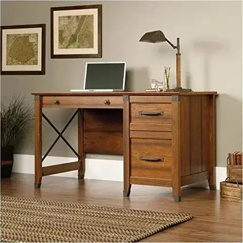 BOWERY HILL Office Desk, 53" W - Washington Cherry BOWERY HILL