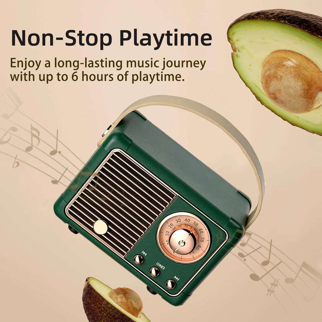 Baolira Retro Bluetooth Speaker, Office Decor for Women, Gifts for Teens