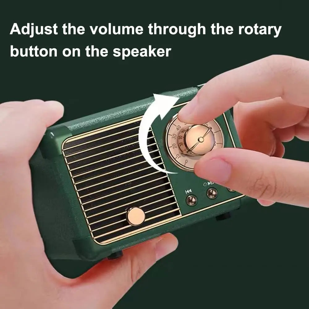 Baolira Retro Bluetooth Speaker, Office Decor for Women, Gifts for Teens