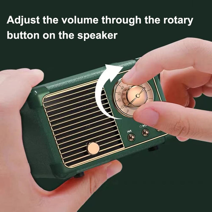 Baolira Retro Bluetooth Speaker, Office Decor for Women, Gifts for Teens 