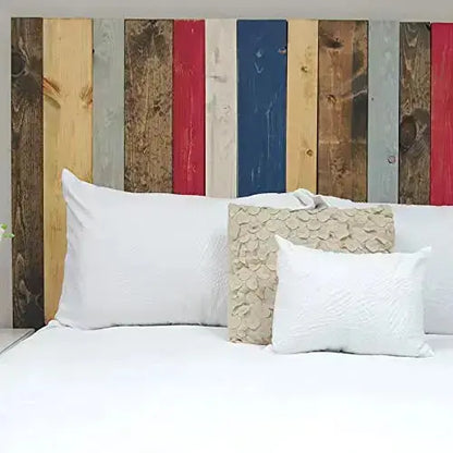 Barn Walls Americana Handcrafted Mix Headboard, Hanger Style - Multicolor