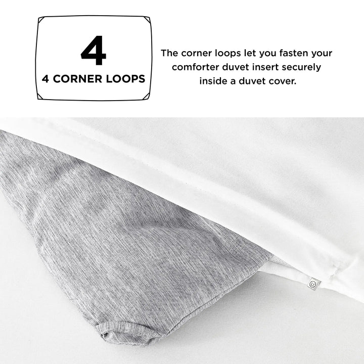 Bedsure King Size Comforter Set - Grey King Comforter Set, Soft Bedding for All Seasons, Cationic Dyed Bedding Set, 3 Pieces, 1 Comforter (104"x90") and 2 Pillow Shams (20"x36"+2") 