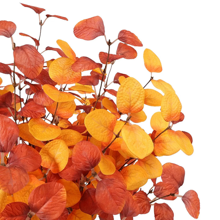Beferr Fall Eucalyptus Stems Decor, 5 Pcs 23 Inch Artificial Eucalyptus Branches