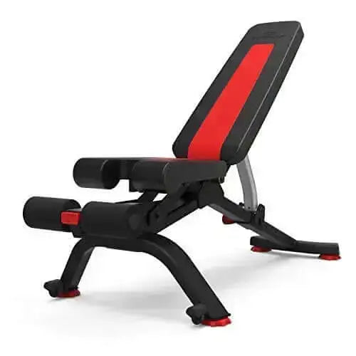 Bowflex Bench, 5.1S Adjustable & Stowable - Black/Red