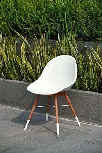 Brampton Outdoor Eucalyptus Dining Set - Thumbnail 3