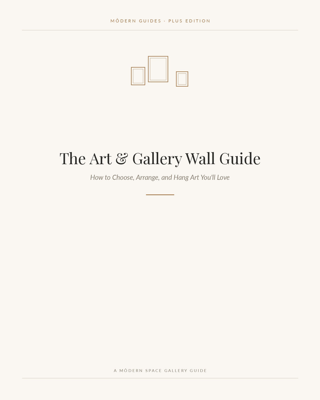 The Art &amp; Gallery Wall Guide