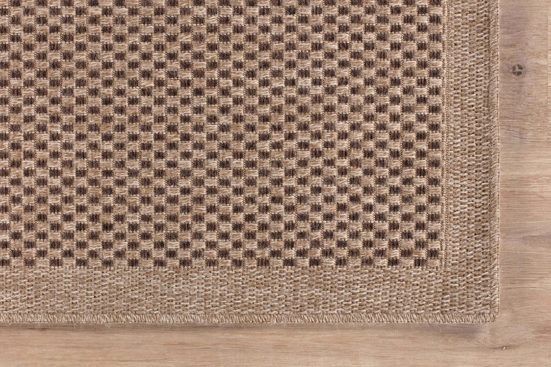 CAMILSON Easy Jute Rug 9x12, Indoor Outdoor Natural Color Fiber Area Rugs for Living Room Patio and Kitchen Rug, Sisal Boho Woven Design, Easy-Cleaning, Washable Outside Carpet Alfombras (9 x 12) 
