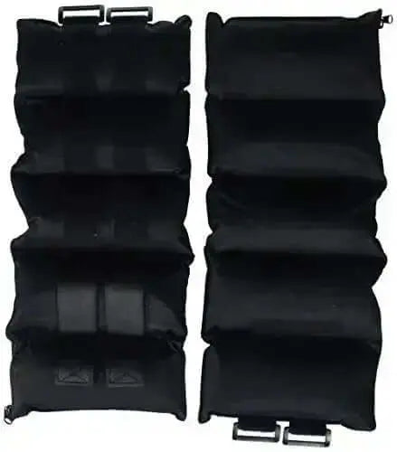 CAP Barbell Adjustable Ankle Weights, 10-Pound Pair - Black