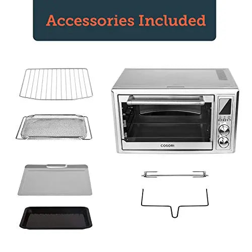 COSORI Air Fryer Toaster Oven Combo, 32 QT, 12 Functions - Silver – Môdern  Space Gallery