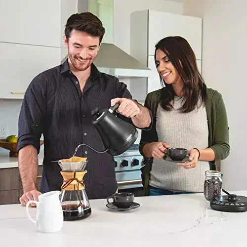 COSORI Electric Gooseneck Pour-Over Stainless Steel Kettle 0.8L - Matte Black