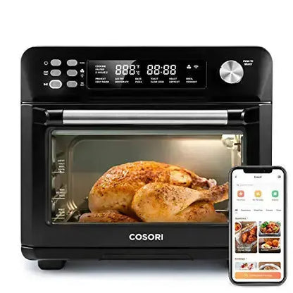 COSORI CS100-AO 12 Functions Air Fryer Toaster Oven Combo, 26.4QT - Black