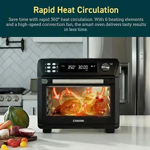  COSORI 12-in-1 Air Fryer Toaster Oven Combo, Airfryer