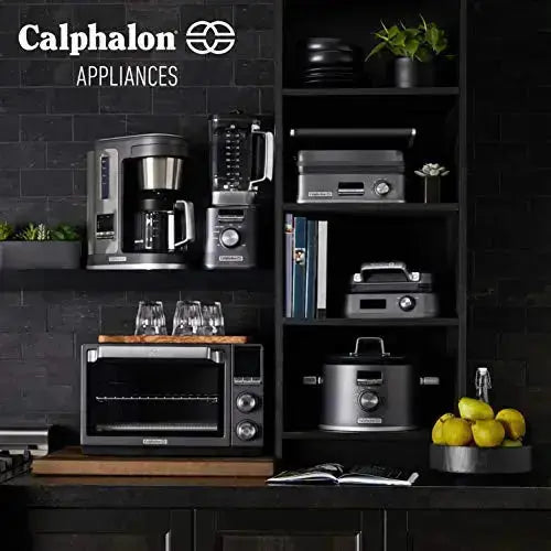 Calphalon Slow Cooker, Digital Sauté - Dark Stainless Steel