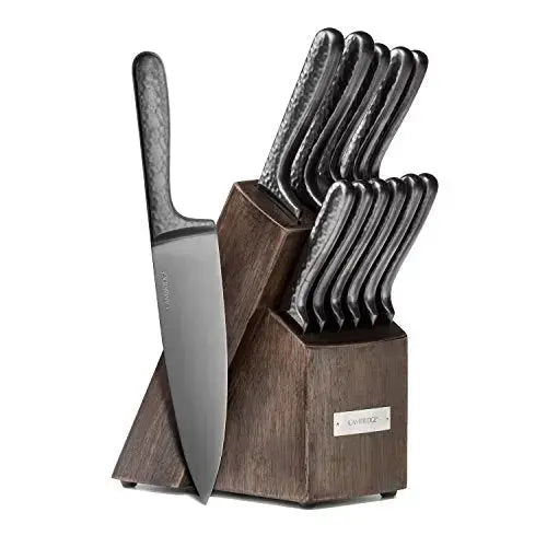 Cambridge Knife Block Set, 12-Piece - Stainless Steel