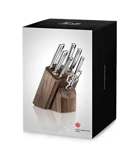 Cangshan N1 Series German Steel Forged 8-Piece Knife Block Set - Walnut