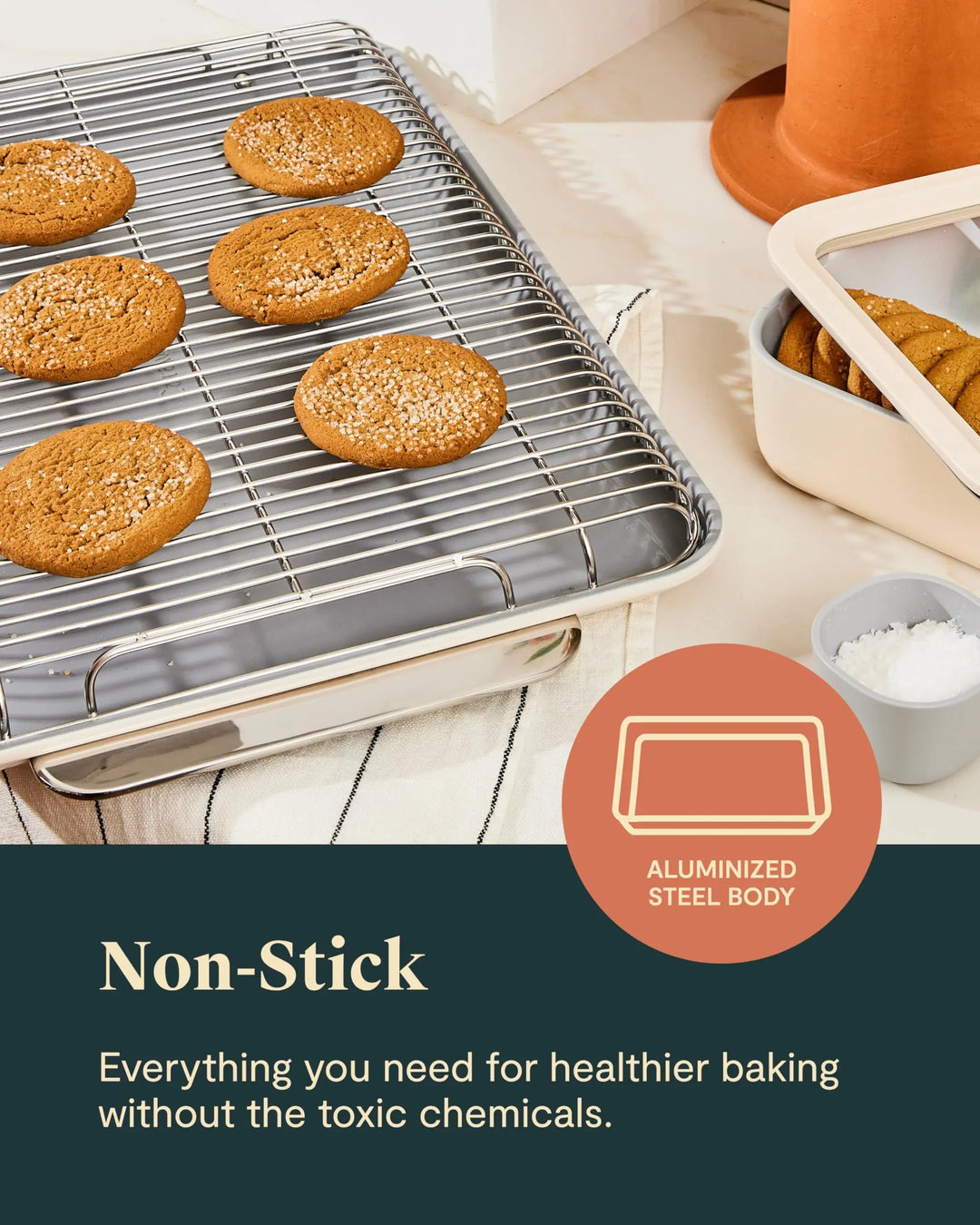 Caraway 11-Piece Non-Stick Ceramic Bakeware Set