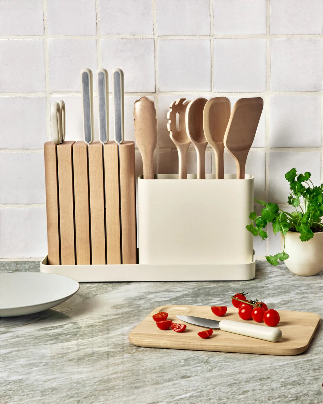 Caraway 14-Piece Kitchen Prep Tool Set with Knives &amp; Utensils