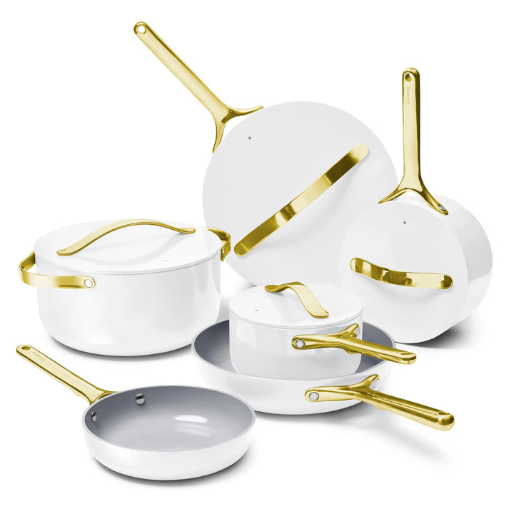 Caraway 16-Piece Deluxe Non-Stick Ceramic Cookware Set