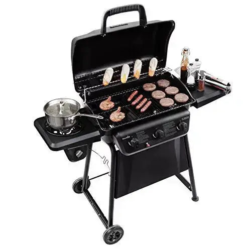 Char-Broil Classic 360 3-Burner Liquid Propane Gas Grill with Side Burner