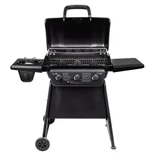 Char-Broil Classic 360 3-Burner Liquid Propane Gas Grill with Side Burner