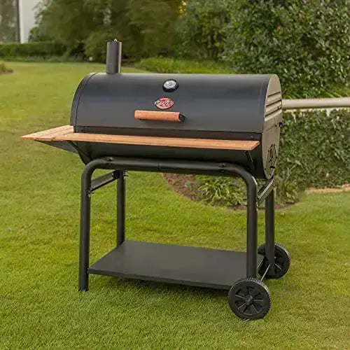 Char-Griller 2137 Outlaw Charcoal Grill - Black