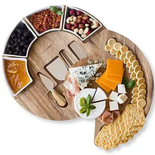 Cheese Board Set | Charcuterie Board Set and Cheese Serving Platter ChefSofi