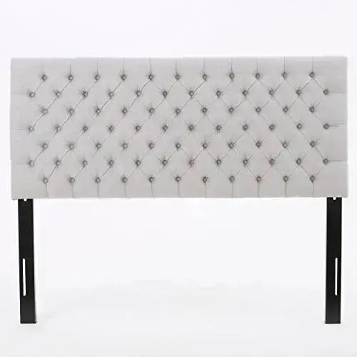 Christopher Knight Home Jezebel Fabric Upholstered Headboard - Light Gray