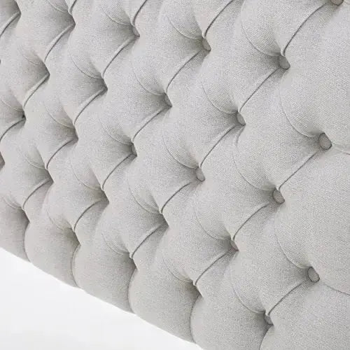 Christopher Knight Home Jezebel Fabric Upholstered Headboard - Light Gray