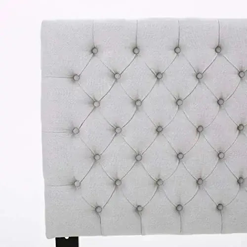 Christopher Knight Home Jezebel Fabric Upholstered Headboard - Light Gray