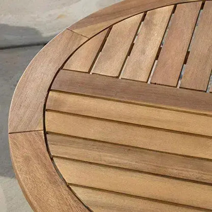 Christopher Knight Outdoor Wooden Patio Furniture Bistro 3-Piece Set