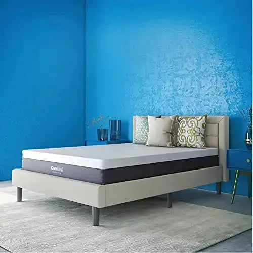 Classic Brands Memory Foam Mattress, Cool Gel Ventilated Bed-in-a-Box, 12"