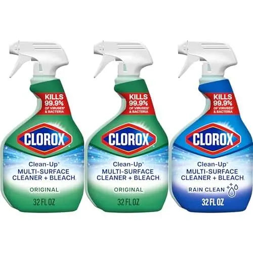 Clorox Clean-Up Cleaner + Bleach1 Value Pack, 32 Fl Oz Each, Pack of 3